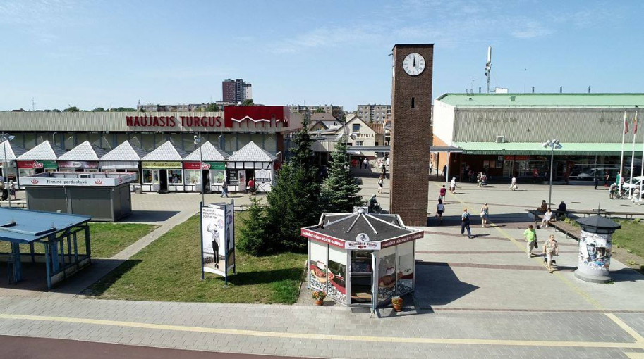 Rekonstruojamas Naujojo turgaus paviljonas