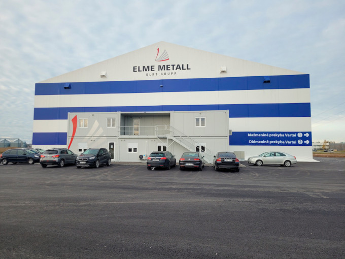 Įmonių grupė „Elme Metall“ Lietuvoje atidarė sandėlių kompleksą
