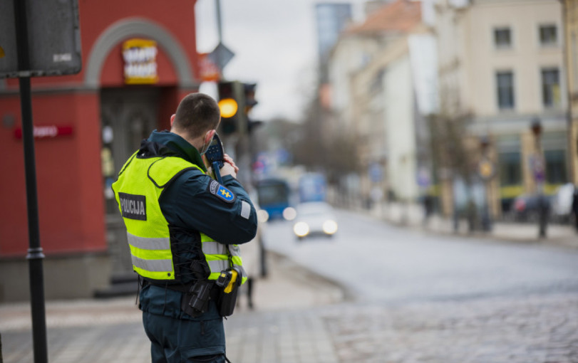Klaipėdos policininkai šią savaitę sustiprino greičio viršijimo kontrolę