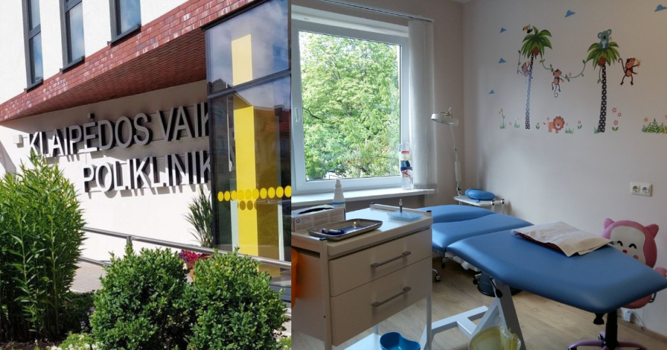 Klaipėdos vaikų ligoninėje dėl išaugusio konsultacijų poreikio pastebimas gydytojų trūkumas