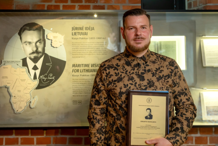 Prof. Kazio Pakšto premijos laureatas Rimantas Bedulskis: ,,Per upes, tekančias į jūras, atsiveria platesnis pasaulis“