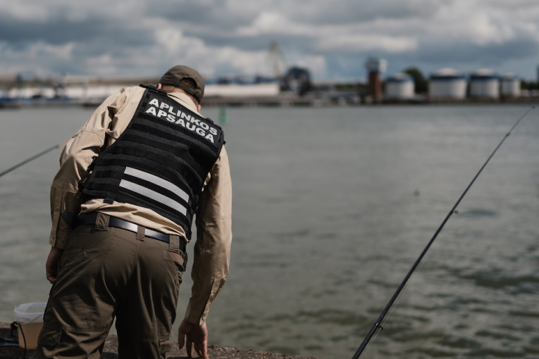Kuršių mariose stiprinama verslinės žvejybos kontrolė