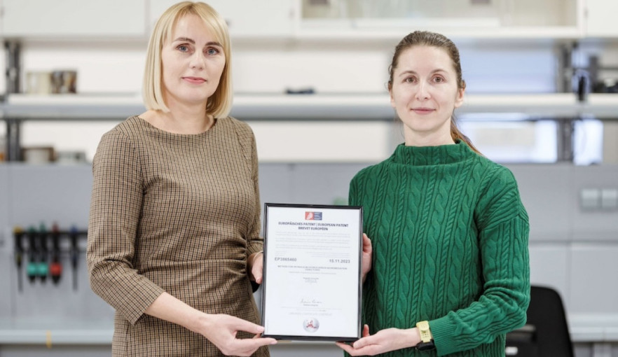 Klaipėdos universiteto mokslininkų sukurta biotechnologija jau turi ES patentą