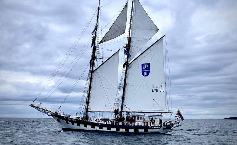 „The Tall Ships Races“ atomazga: audras ir škvalą įveikusi „Brabander“ įgula iškovojo 2 vietą