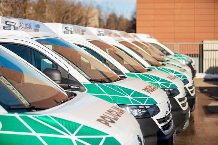 Klaipėdos apskrities policija stiprina pajėgumus – tarnybą pradeda 29 nauji automobiliai