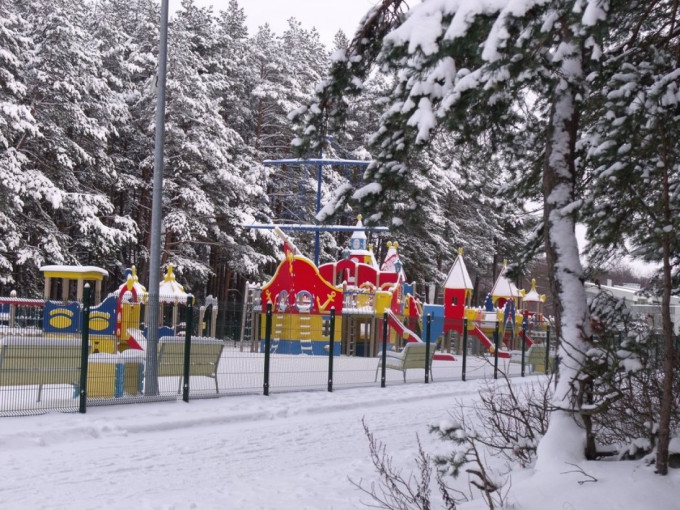 Žiemos sezono metu Vaikų parkas Palangoje nedirba