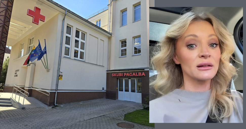 Atostogos Klaipėdoje virto nerimu: Ugnei Siparei su dukra teko skubėti į ligoninę