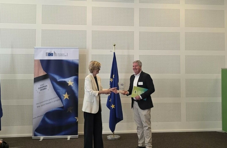 Klaipėdos universiteto ir partnerių magistrantūrai – prestižinis Jungtinio Europos laipsnio ženklas