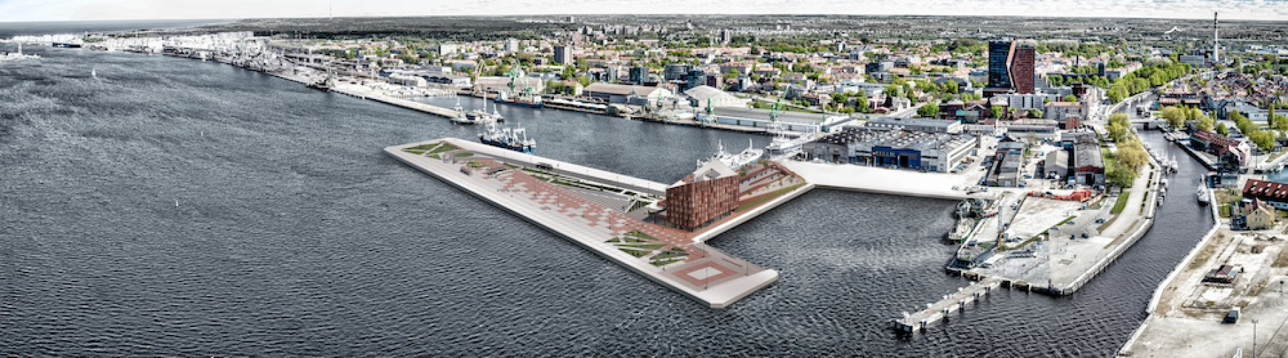 Žingsnis į ateitį: Klaipėdos uoste iškils modernus kruizinių laivų terminalas su naujomis erdvėmis miestui