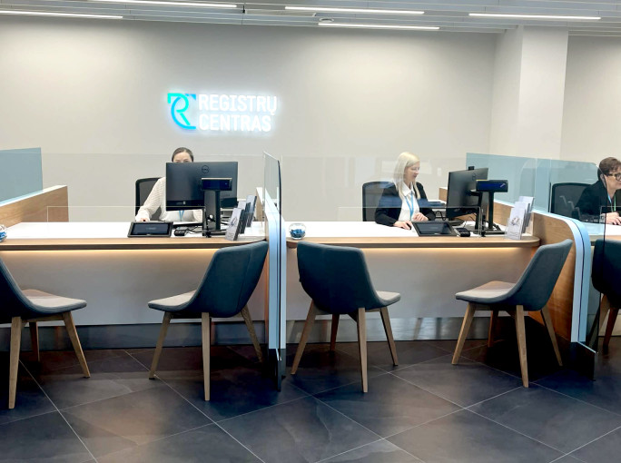 Klaipėdoje duris atvėrė atnaujintas Registrų centro klientų aptarnavimo padalinys