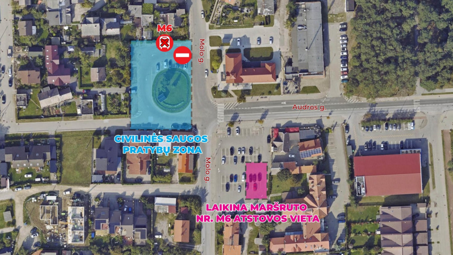 Melnragėje vyks civilinės saugos pratybos – laikinai keisis eismo organizavimas