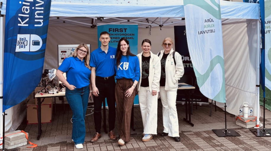 Klaipėdos universitetas ir Klaipėdos uosto direkcija festivalyje "Savos bangos" kvies pažvelgti į švarios energijos ateitį