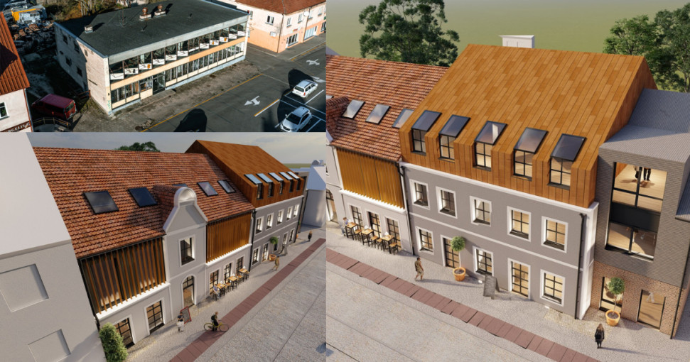 Turgaus aikštėje prekybos pastatas virs administraciniu centru
