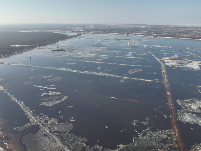 Informuoja apie upių būklę ir vandens lygį Pamaryje
