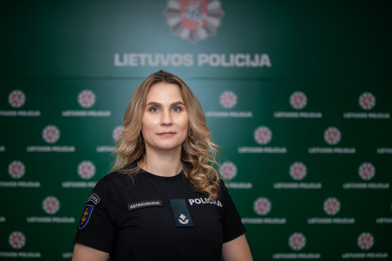 Prieš kelis mėnesius Klaipėdos apskrities policijos Operatyvaus valdymo skyriui vadovauti pradėjusi pareigūnė akcentuoja komandos svarbą – „Vienas lauke ne karys“