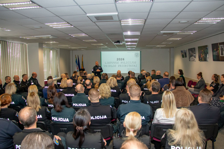 Aptarti Klaipėdos apskrities VPK 2025 m. veiklos rezultatai