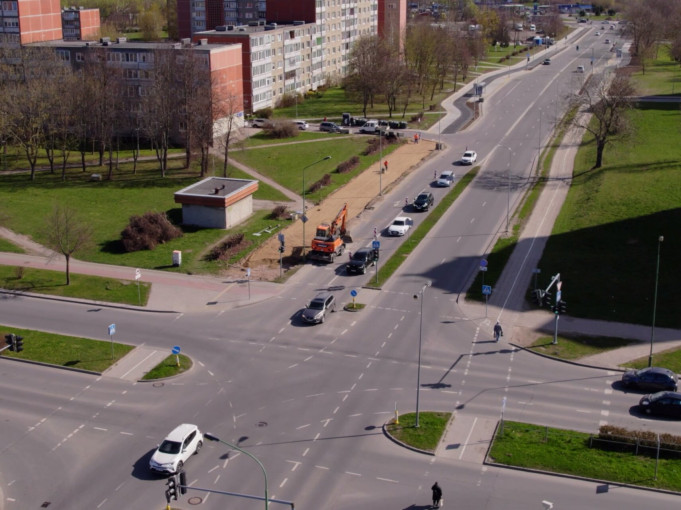 Darnaus judumo projektas pajudėjo: pietinėje Klaipėdos dalyje – intensyvūs darbai