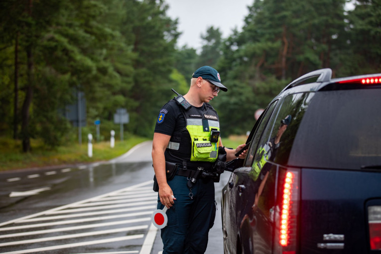 Klaipėdos apskrities kelių policija per savaitę nustatė 11 neblaivių vairuotojų