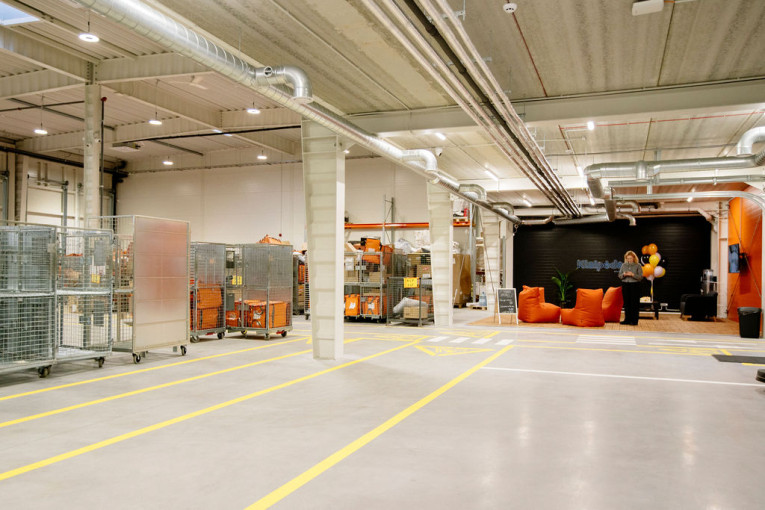 Klaipėdos LEZ atidarytas „Omniva“ logistikos centras