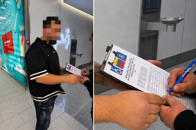 Perspėjimas Klaipėdos gyventojams: prekybos centre – įtarimų sukėlęs paramos rinkimo atvejis