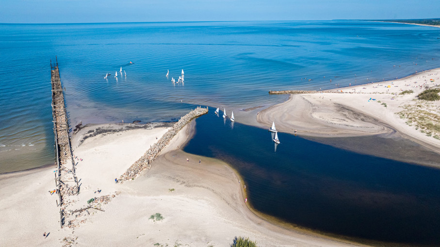 Šventosios uostas ir jo infrastruktūra jauniesiems buriuotojams atvėrė kelią į jūrą