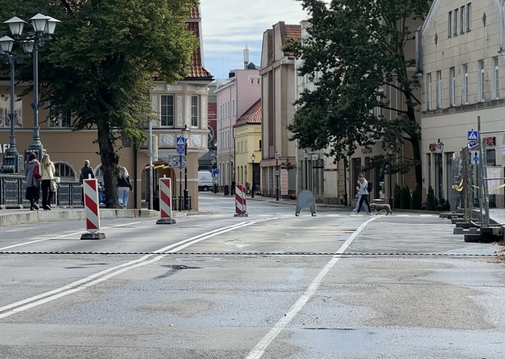 Biržos tiltas atvertas: viešasis transportas grįžta į įprastą maršrutą