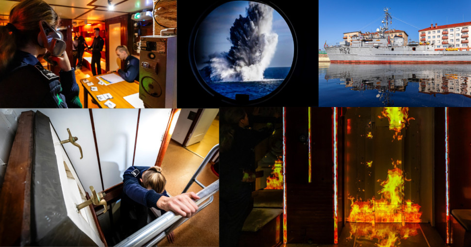 Naujiena Klaipėdoje: „Pabėgimo kambarys SOS“ – laive-muziejuje M52 „Sūduvis“