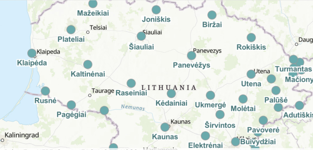 Radiacinį foną Lietuvoje jau galima stebėti naujoje platformoje