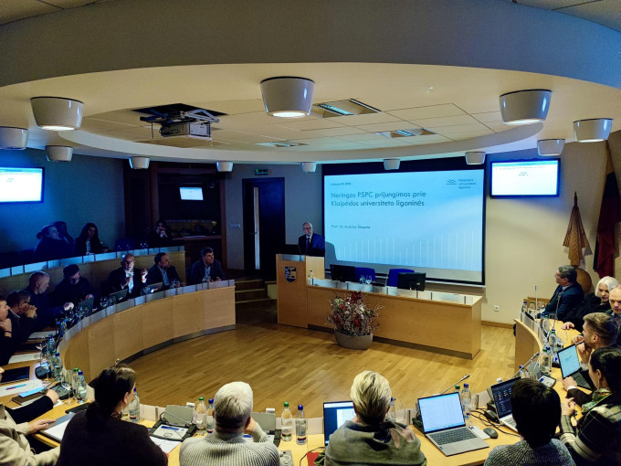 Žingsnis stipresnės regioninės medicinos link: Neringa pritarė PSPC jungimuisi su KUL