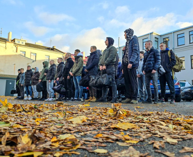 Lietuvos kariuomenės gretas papildė gausus būrys savanorių