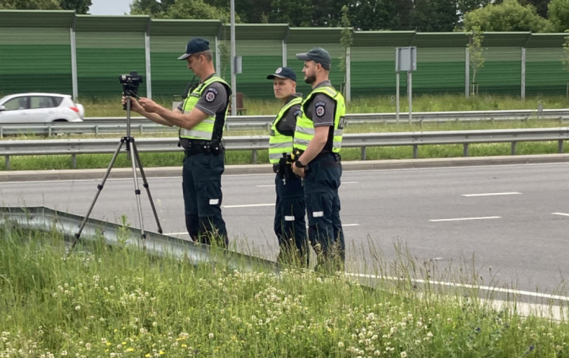 Liepos mėnesį policija suplanavo eilę reidų