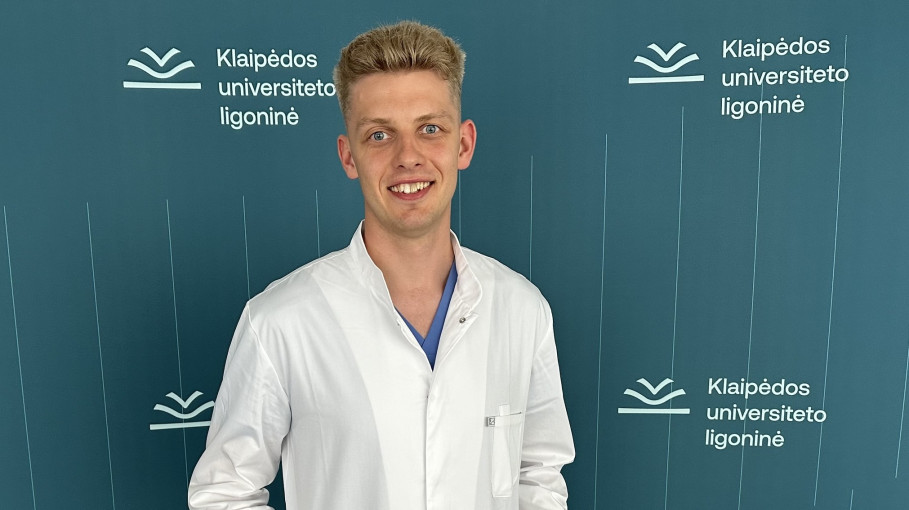 Stiprėja Klaipėdos universiteto ligoninės (KUL) kraujagyslių chirurgų komanda