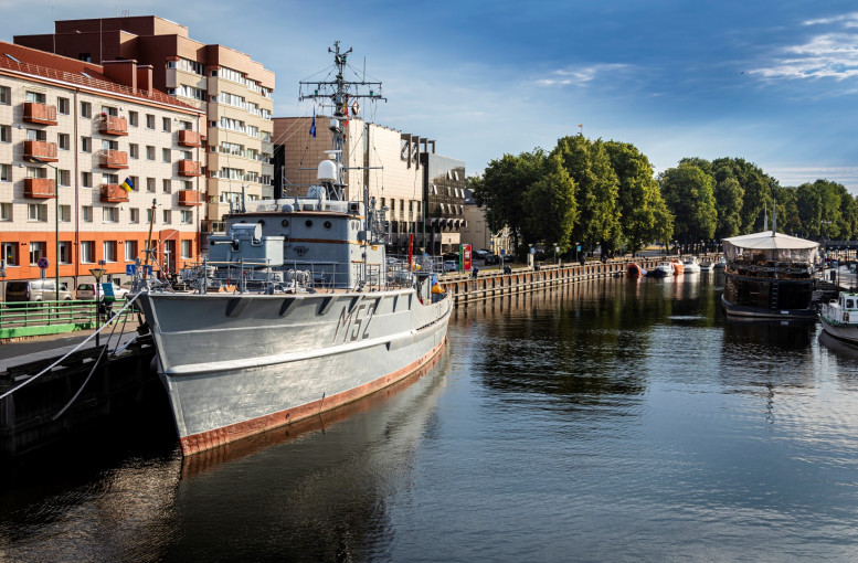 Klaipėdoje, šalia laivo „Sūduvis“ atidaroma paroda „NATO jūroje saugo“