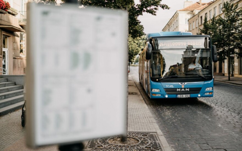 Klaipėdos autobusai pradėjo važiuoti dar rečiau