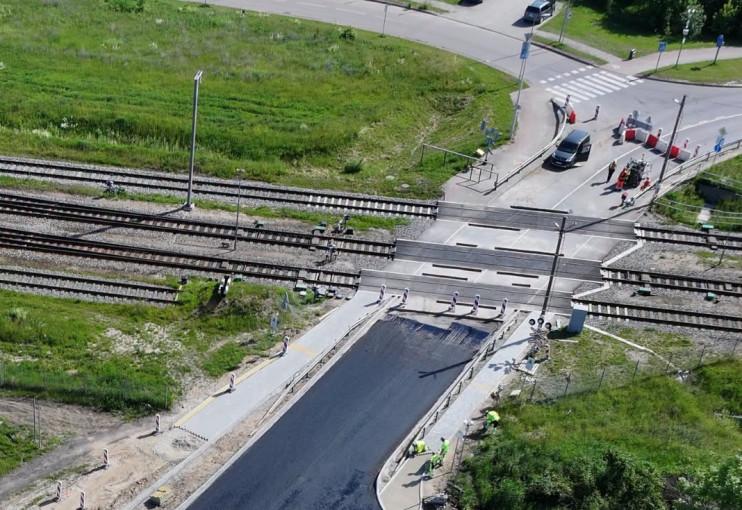 Po remonto atidaroma Rimkų geležinkelio pervaža: vairuotojams svarbūs eismo pokyčiai