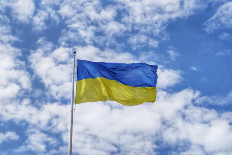 Gargžduose iškelta Ukrainos vėliava