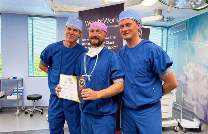 KUL chirurgas Šarūnas Dailidėnas kvalifikaciją kėlė specializuotoje bariatrinės chirurgijos klinikoje Nyderlanduose