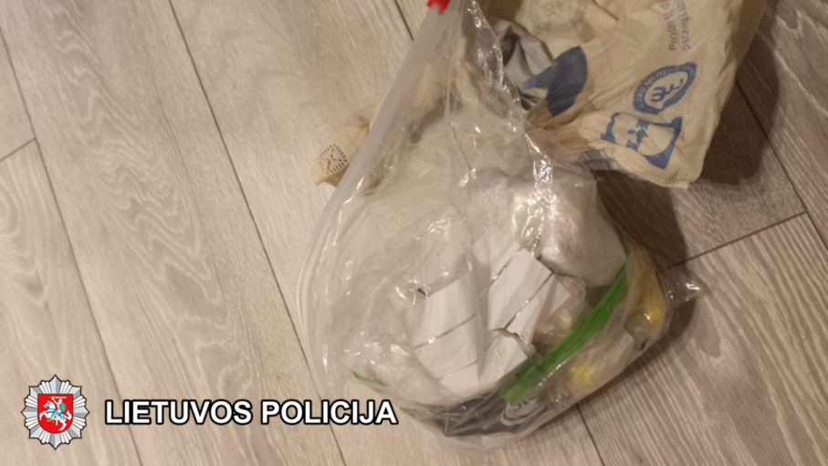 Klaipėdoje sulaikytas vyras įtariamas platinęs kvaišalus dideliais kiekiais