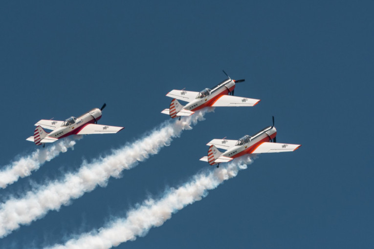 Akrobatinių skrydžių grupė ANBO atliks įspūdingą pasirodymą virš Palangos tilto