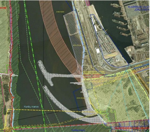 Pietinėje Klaipėdos dalyje planuojama nacionalinė marina