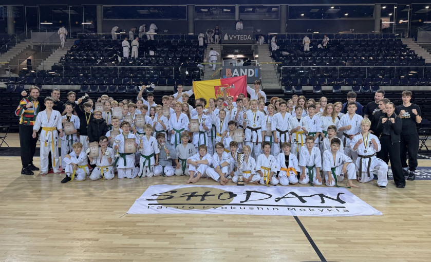 Karate kiokušin mokykla „Shodan“ - stipriausia moksleivių komanda 17-us metus iš eilės