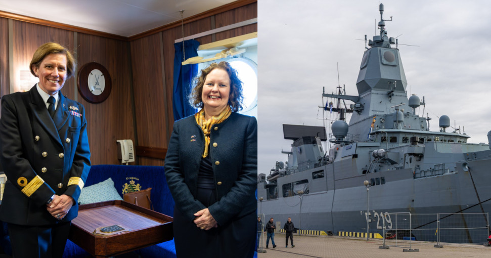 Klaipėdoje – britų komodorės vadovaujama tarptautinė NATO jūrinė galia