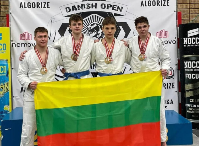 Danijos atvirajame braziliško džiu-džitsu čempionate – klaipėdiečių auksas