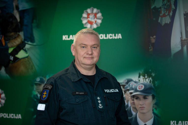 Klaipėdos apskrities VPK viršininkas Alfonsas Motuzas baigia tarnybą uostamiesčio policijoje