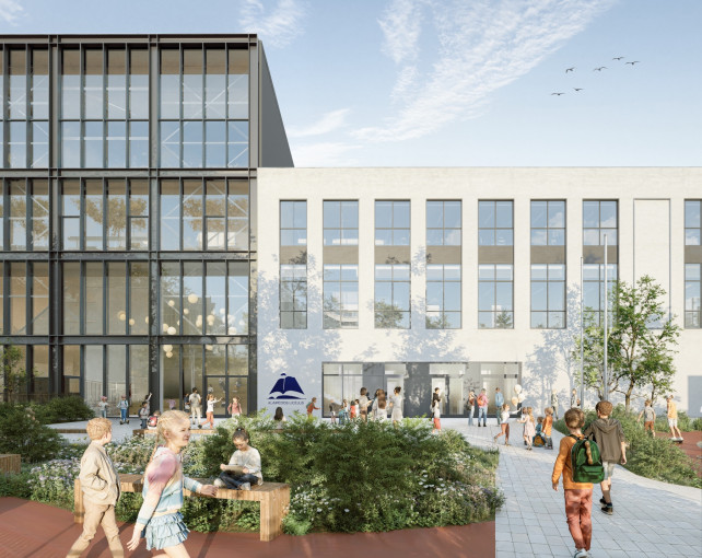 Naujas Klaipėdos licėjaus mokyklos pastatas miesto centre: projekto vertė – daugiau kaip 12 mln. eurų
