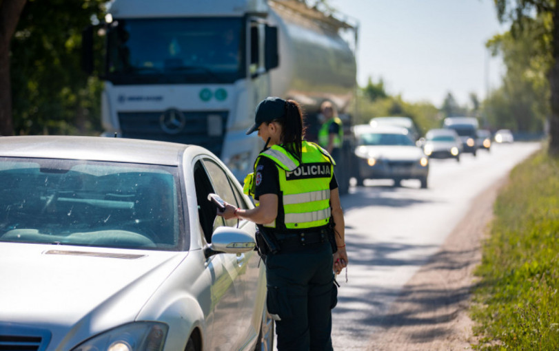 Klaipėdos apskrities kelių policijos pareigūnai per savaitę užfiksavo 15 neblaivių vairuotojų