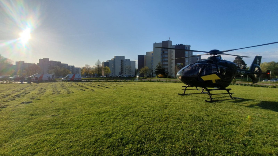 Ankstų rytą iš Klaipėdos Universitetinės ligoninės orlaiviu išgabentas donoro organas