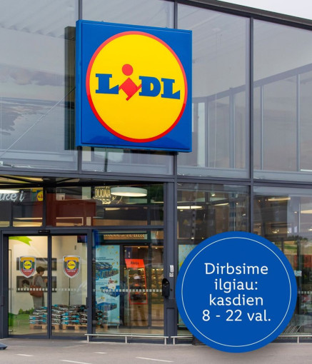 Nuo šiandien keičiasi "Lidl" parduotuvių darbo laikas