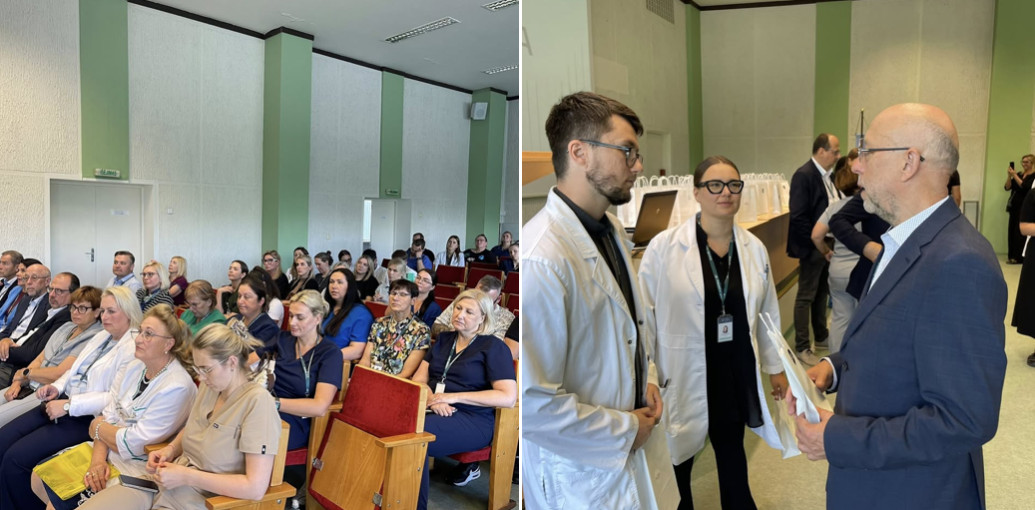 Klaipėdos universiteto ligoninėje pristatyta nauja tradicija – „Naujoko diena“