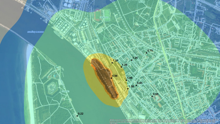 Aplinkos apsaugos agentūra: didžiausios taršos poveikio zona siekia dalį Klaipėdos miesto gyvenamosios teritorijos